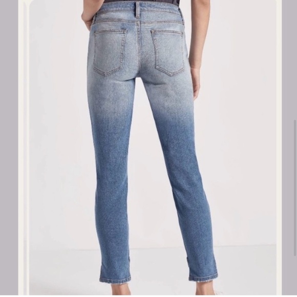 Current Elliott THE TURNT JEAN - Keeling Studded Jeans size 27 - Picture 2 of 11